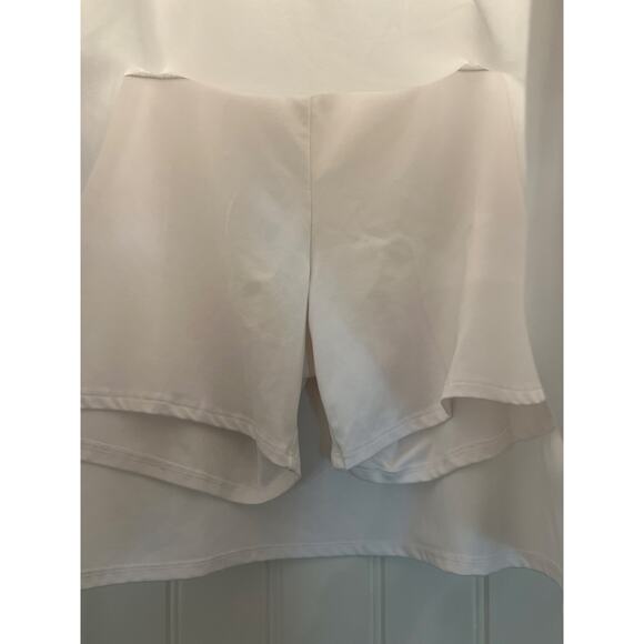 Tranquility Women’s Lightweight Active Tennis Golf Pull On Skorts Size XL White‎ - Picture 2 of 4